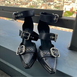 Jeffery Campbell Buckle Heels